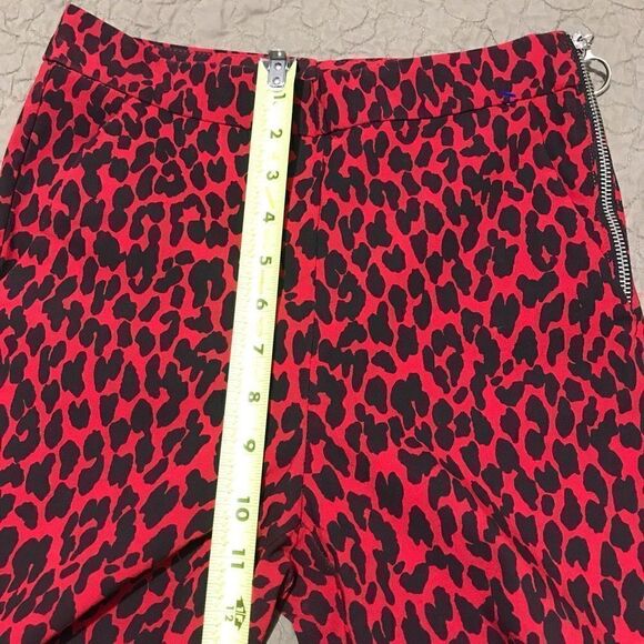 Zara basic red/black pants size S….S42 - Picture 4 of 7